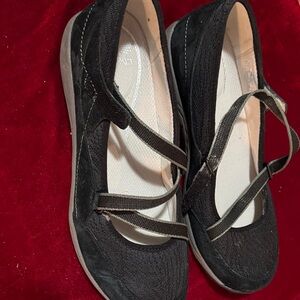 Dansko Black Mary Jane Flats